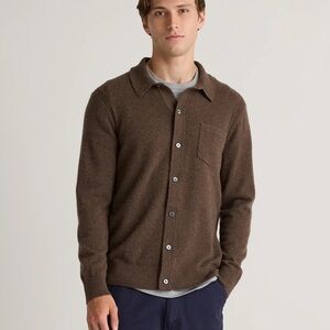Quince, 100% Cashmere, Mongolian Cashmere Button Down Sweater | Men’s XL
